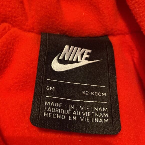 Nike Infant Snowsuit - Blue and Red 6 month - Picture 3 of 7